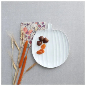 Pumpkin Shaped Serving Platter