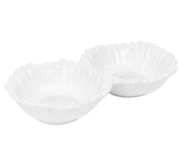 Sunflower 2 part Serving Dish