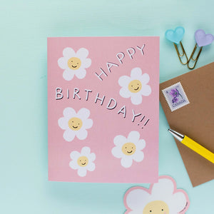 Daisy Birthday Card
