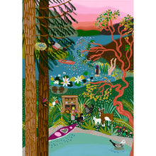 Load image into Gallery viewer, Salt Spring Island Swim | 1000-Piece Puzzle for Adults | Designed in Canada by Anja Jane
