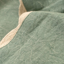 Load image into Gallery viewer, Rick Rack Table Runner, Green - 108"L
