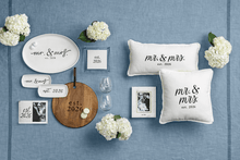 Load image into Gallery viewer, Mr +Mrs 2026 Cushion
