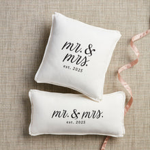 Load image into Gallery viewer, Mr + Mrs 2025 Cushion

