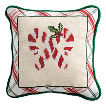 Load image into Gallery viewer, Needlepoint Holiday Cushion
