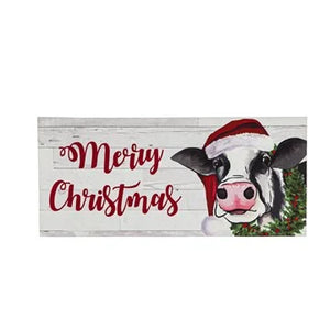 Christmas Cow Sassafras Insert