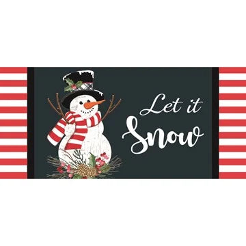 Holiday Snowman Sassafras Insert