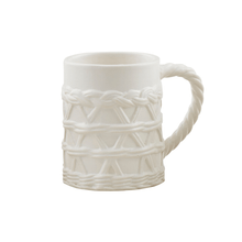 Load image into Gallery viewer, Woven Ceramic Mug

