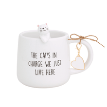 Load image into Gallery viewer, Cat Figure Mug
