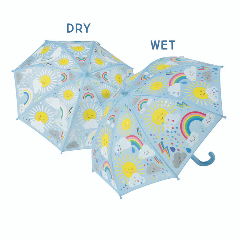 Sun & Clouds Colour Changing Umbrella