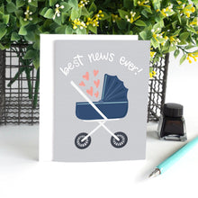 Load image into Gallery viewer, Best News Ever Gender Neutral Baby Card
