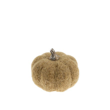 Load image into Gallery viewer, Moss Felt Pumpkin
