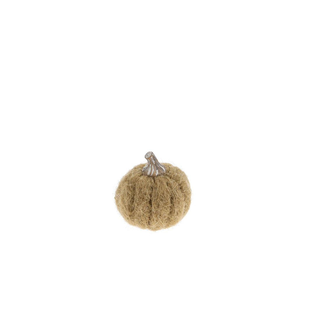 Moss Felt Pumpkin