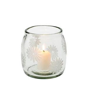 Daisy Glass Votive, Large