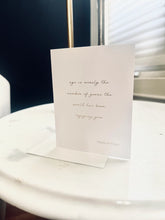 Load image into Gallery viewer, Age Is Merely the Number of Years - Birthday Card

