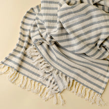 Load image into Gallery viewer, Castaway Throw, Blue
