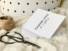 Load image into Gallery viewer, Thank You For Everything Card
