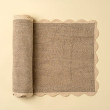 Load image into Gallery viewer, Rick Rack Table Runner, Sand
