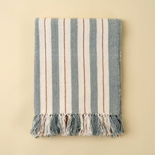 Load image into Gallery viewer, Cavendish Cotton Throw, Blue
