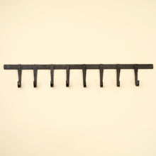 Load image into Gallery viewer, Forged Iron Wall Hook, 8 Hooks
