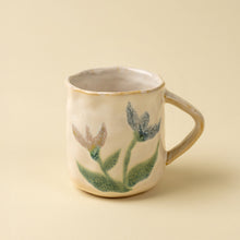 Load image into Gallery viewer, Painted Petals Mug, Iris
