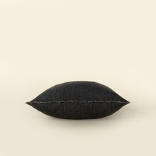 Load image into Gallery viewer, Lina Linen Cushion, Charcoal, 24x24"
