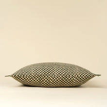 Load image into Gallery viewer, Block Print Check Pillow, Green
