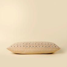Load image into Gallery viewer, Clover Block Print Cushion, 14 x 31"
