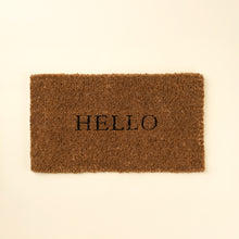 Load image into Gallery viewer, Hello Coir Doormat, Small
