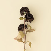 Load image into Gallery viewer, Pom Pom Floral Spray, Midnight
