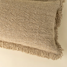 Load image into Gallery viewer, Fringe Linen Cushion, 16x24"
