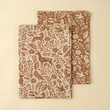 Load image into Gallery viewer, Wildwood Tea Towels, Tawny, Set 2
