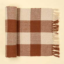 Load image into Gallery viewer, Gingham Table Runner, Sedona

