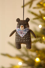 Load image into Gallery viewer, Stitchpaw Bear Felt Ornament
