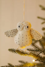 Load image into Gallery viewer, Luna the Owl Felt Ornament

