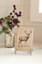 Load image into Gallery viewer, Woodland Stag Enamel Tray

