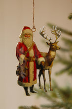 Load image into Gallery viewer, Santa's Reindeer Ornament
