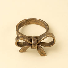 Load image into Gallery viewer, Tied Bow Napkin Ring

