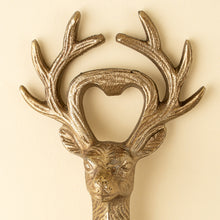 Load image into Gallery viewer, Gilded Stag Bottle Opener
