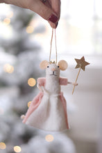 Load image into Gallery viewer, Glinda the Good Mouse Felt Ornament
