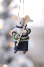 Load image into Gallery viewer, Hockey Hal Felt Mouse Ornament

