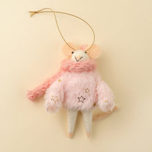 Load image into Gallery viewer, Blizzard Bella Felt Mouse Ornament
