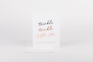 Twinkle Twinkle Card