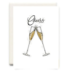 Cheers Flutes Card