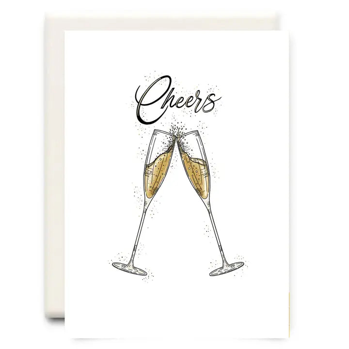 Cheers Flutes Card