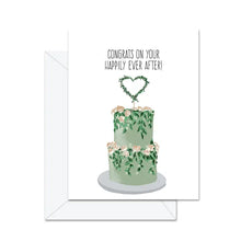 Load image into Gallery viewer, Congrats Happily Ever After Card
