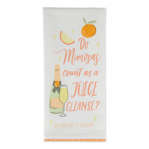 Mimosa Juice Cleanse Dish Towel Set