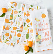 Load image into Gallery viewer, Mimosa Juice Cleanse Dish Towel Set
