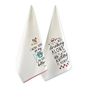 Mutts About You Dish Towel