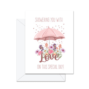 Showering You With Love Card