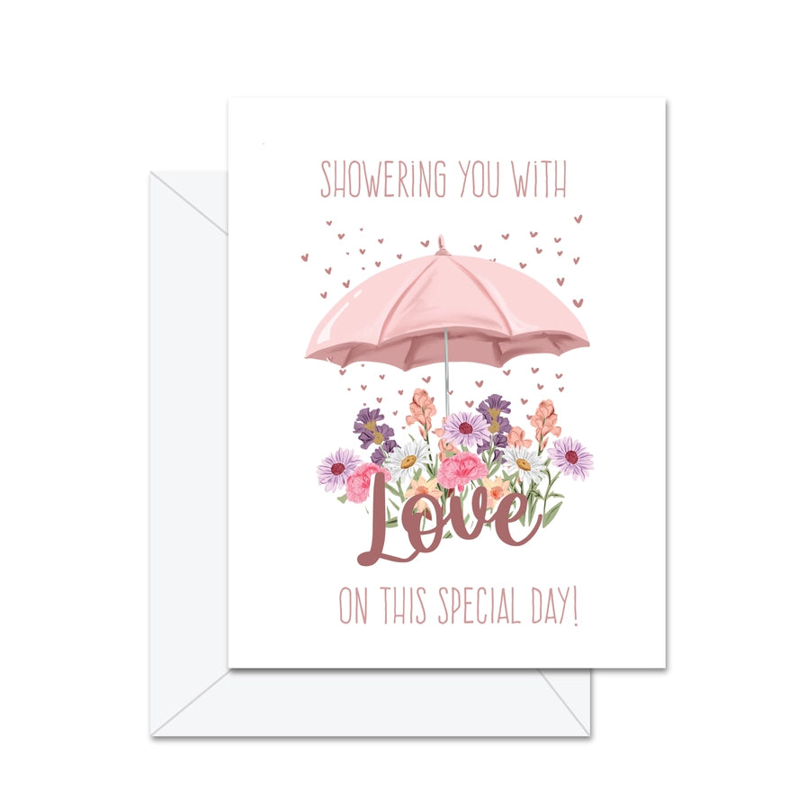 Showering You With Love Card